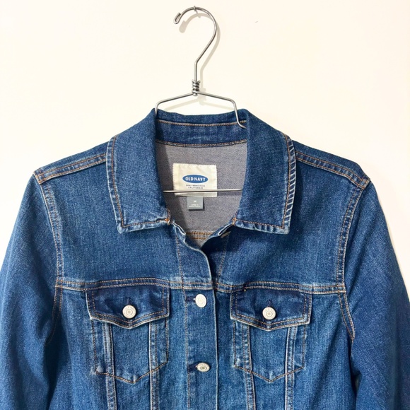Old Navy Classic Jean Jacket Medium Wash Size M - Picture 2 of 7